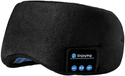 Experience Ultimate Comfort: Bluetooth Sleep Headphones Eye Mask with Built-In Speakers for Relaxation and Travel