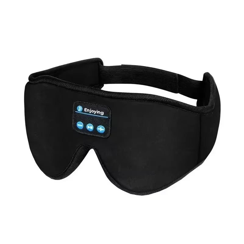 Experience Blissful Sleep with Our Bluetooth 3D Sleep Mask Featuring Built-In HD Speakers for Ultimate Comfort and Serenity